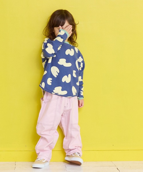 MARKEY'S（マーキーズ）の「ソウガラスパンフライスカットソー（Tシャツ/カットソー・キッズ・ネイビー/ストライプ/ベージュ系その他/ホワイト系その他/オレンジ系その他/ブラック系その他・80/90/95/100/110/120/130）」の19枚目の写真