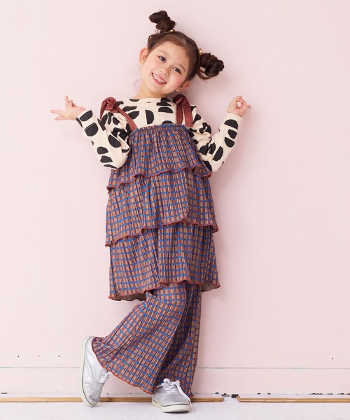 MARKEY'S（マーキーズ）の「ソウガラスパンフライスカットソー（Tシャツ/カットソー・キッズ・ネイビー/ストライプ/ベージュ系その他/ホワイト系その他/オレンジ系その他/ブラック系その他・80/90/95/100/110/120/130）」の12枚目の写真