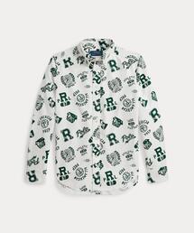 POLO RALPH LAUREN CHILDRENSWEAR | コットン オックスフォード グラフィック シャツ(シャツ/ブラウス)