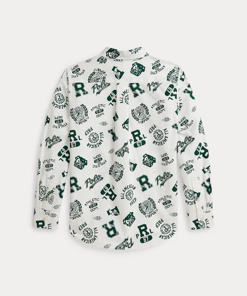 POLO RALPH LAUREN CHILDRENSWEAR(ポロ ラルフ ローレン チルドレンズウェア)の「コットン オックスフォード グラフィック シャツ(シャツ/ブラウス・キッズ・マルチ・L/M/S/XL)」の4枚目の写真