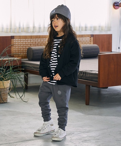 GENERATOR（ジェネレーター）の「ジェネレーター ノーカラーJK（ノーカラージャケット・キッズ・チャコールグレー/アッシュグレー/ブラック・XL/L/M）」の7枚目の写真