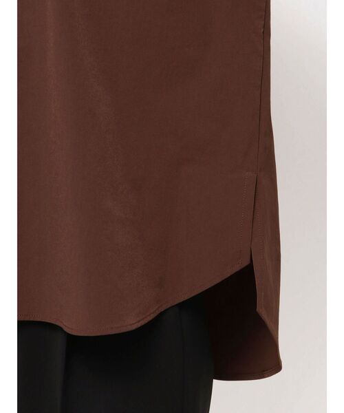 ELENDEEK（エレンディーク）の「オーガンザミックススリーブブラウス（シャツ/ブラウス・レディース・グレー/ブラウン/オフホワイト・FREE）」の6枚目の写真