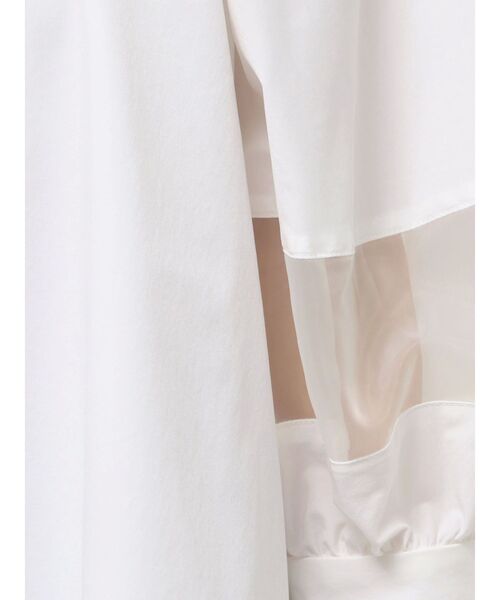 ELENDEEK（エレンディーク）の「オーガンザミックススリーブブラウス（シャツ/ブラウス・レディース・グレー/ブラウン/オフホワイト・FREE）」の10枚目の写真