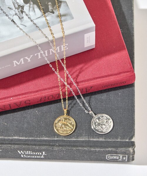 un dix cors(アンディコール)の「スライドチェーンコインネックレス(ネックレス・レディース・シルバー/ゴールド・FREE)」の16枚目の写真