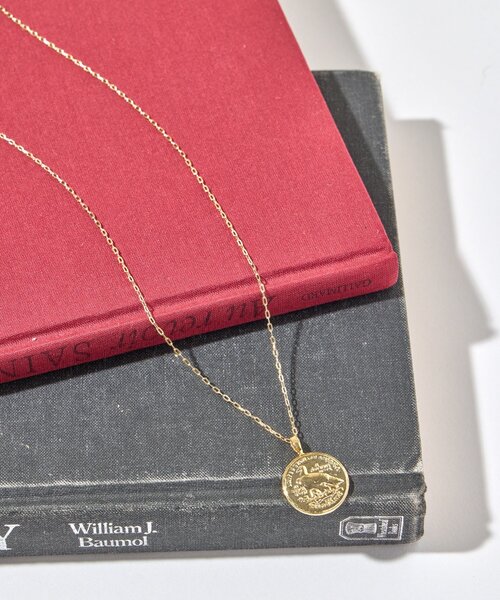 un dix cors(アンディコール)の「スライドチェーンコインネックレス(ネックレス・レディース・シルバー/ゴールド・FREE)」の6枚目の写真