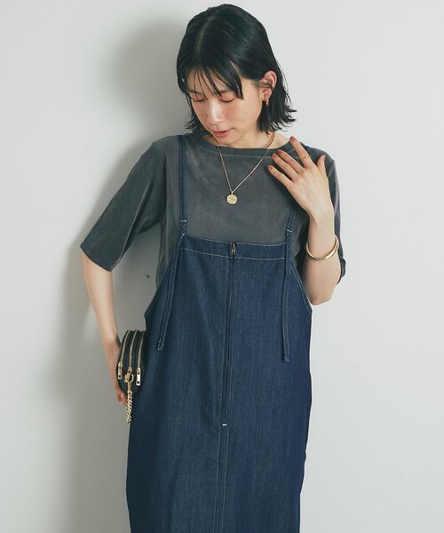 un dix cors(アンディコール)の「スライドチェーンコインネックレス(ネックレス・レディース・シルバー/ゴールド・FREE)」の7枚目の写真