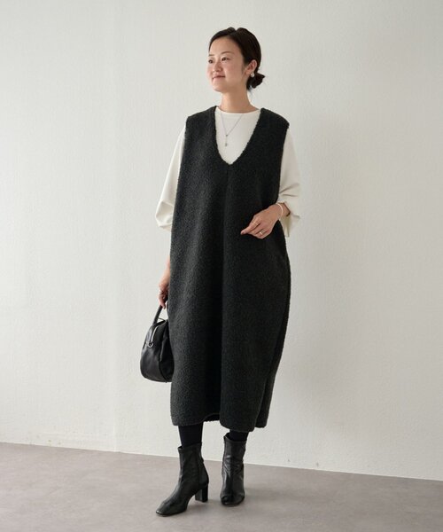 BEARDSLEY 新品未使用品　ブラック　 ムーンライクジャンパースカート BEARDSLEY（ビアズリー）の「ムーンライクジャンパースカート