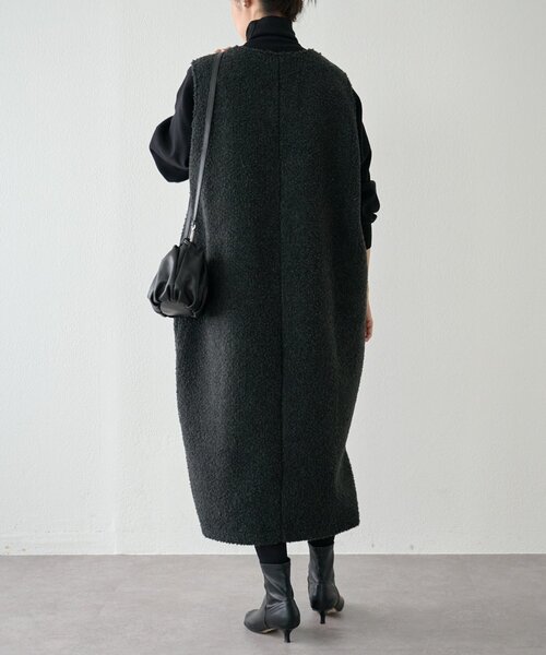 BEARDSLEY（ビアズリー）の「ボアジャンスカ（ジャンパースカート・レディース・チャコールグレー・FREE）」の16枚目の写真