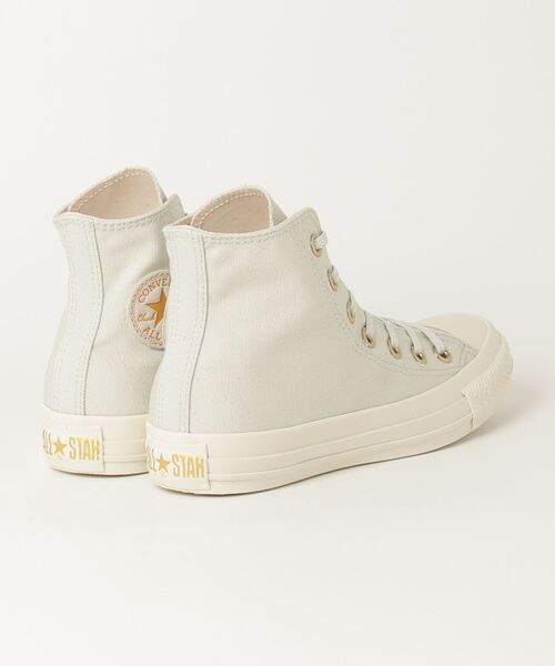 CONVERSE（コンバース）の「コンバース  オールスター GOLDLOGOPATCH HI（スニーカー・レディース・ライトグレー・23.0cm/23.5cm/24.0cm/24.5cm/25.0cm/25.5cm/26.0cm）」の2枚目の写真