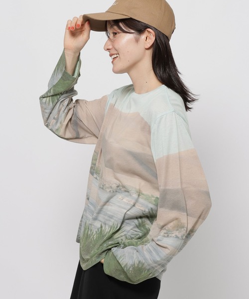 ニコアンド niko and 人気スタッフプロデュースロングカフスTシャツ 今季【完売品】 ロングカフスTシャツ 人気スタッフプロデュース