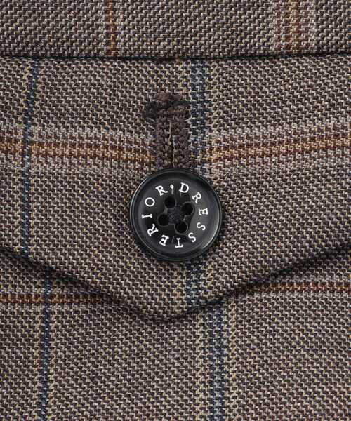 DRESSTERIOR（ドレステリア）の「【セットアップ可】2WAYストレッチ チェック SET UP ワイドパンツ（その他パンツ・メンズ・ブラウン系2・76/79/82/85）」の20枚目の写真