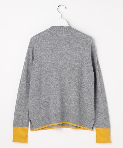 J.PRESS（ジェイプレス）の「SOFT TOUCH WOOL ブロッキング ニット（ニット/セーター・レディース・ベージュ系/ライトグレー系/ブラウン系・LARGE/MEDIUM）」の20枚目の写真