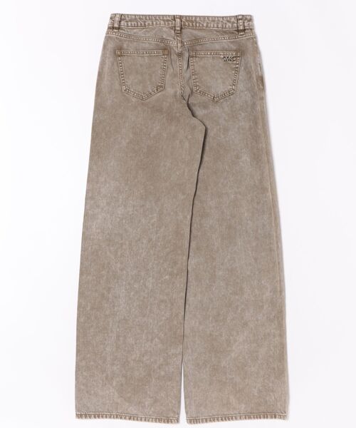 MICHAEL KORS（マイケルコース）の「リラックス ワイド レッグ ジーンズ（デニムパンツ・レディース・サファリグリーン・0/2/4）」の2枚目の写真