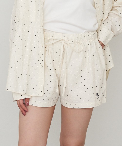 RAY CASSIN（レイカズン）の「【セットアップ対応】イージーショートパンツ（その他パンツ・レディース・アイボリー/ブルー系その他2/ピンク系その他2・FREE）」の2枚目の写真