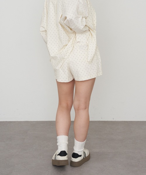 RAY CASSIN（レイカズン）の「【セットアップ対応】イージーショートパンツ（その他パンツ・レディース・アイボリー/ブルー系その他2/ピンク系その他2・FREE）」の8枚目の写真