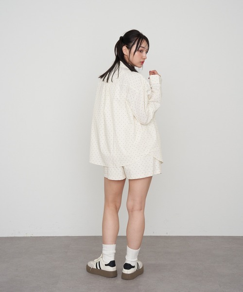 RAY CASSIN（レイカズン）の「【セットアップ対応】イージーショートパンツ（その他パンツ・レディース・アイボリー/ブルー系その他2/ピンク系その他2・FREE）」の5枚目の写真