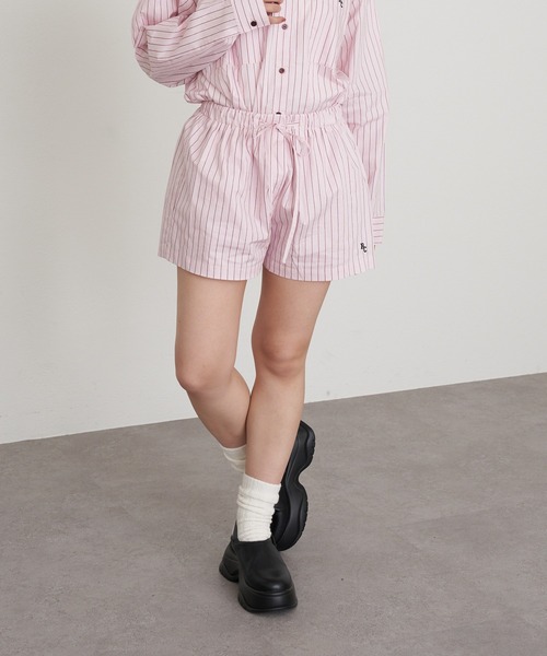 RAY CASSIN（レイカズン）の「【セットアップ対応】イージーショートパンツ（その他パンツ・レディース・アイボリー/ブルー系その他2/ピンク系その他2・FREE）」の22枚目の写真