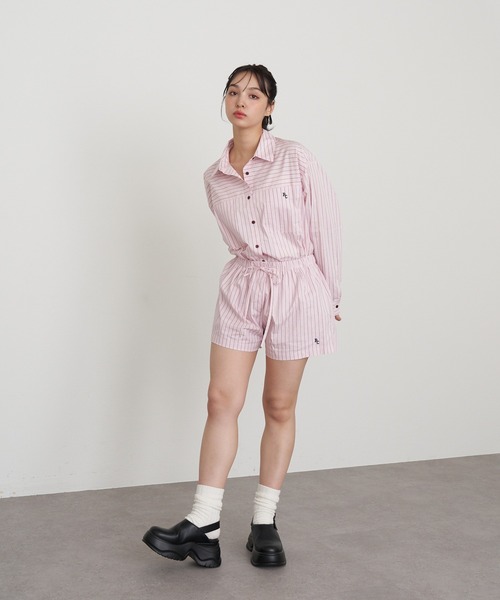 RAY CASSIN（レイカズン）の「【セットアップ対応】イージーショートパンツ（その他パンツ・レディース・アイボリー/ブルー系その他2/ピンク系その他2・FREE）」の20枚目の写真