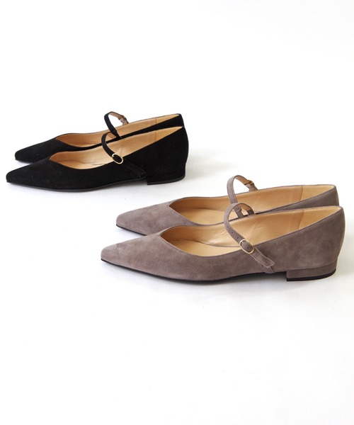 FABIO RUSCONI（ファビオルスコーニ）の「FABIO RUSCONI （ファビオ ルスコーニ） /  メリージェーンパンプス 6678（パンプス・レディース・ブラック/グレー・36/37/38/39）」の4枚目の写真