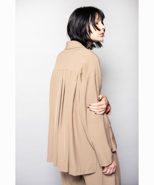 セール】バックタックダブルブレストジャケット（テーラードジャケット