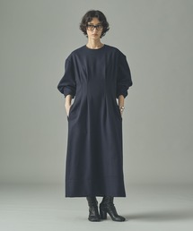 【新品】カレンソロジー ネイビー ワンピース ポケット付き ELLE SHOP】1枚は欲しい「カレンソロジー」を代表する