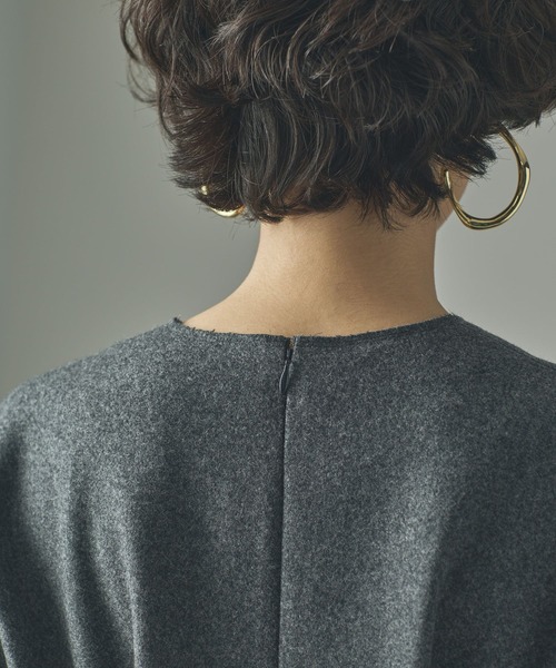 Curensology カレンソロジー　メルトンスムースワンピース Curensology（カレンソロジー）の「Curensology(カレンソロジー