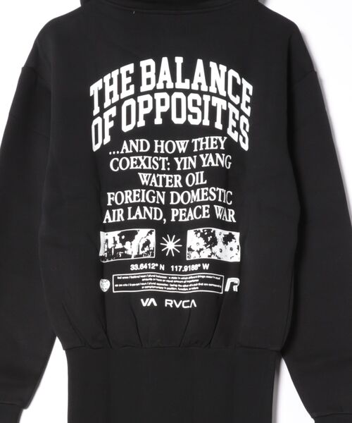 RVCA（ルーカ）の「【RVCA/ルーカ】24AW PASTE UP HOODIE DRES/タイトスカートワンピース（ワンピース・レディース・ブラック/ホワイト・SMALL/MEDIUM）」の15枚目の写真