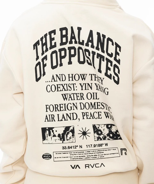 RVCA（ルーカ）の「【RVCA/ルーカ】24AW PASTE UP HOODIE DRES/タイトスカートワンピース（ワンピース・レディース・ブラック/ホワイト・SMALL/MEDIUM）」の8枚目の写真
