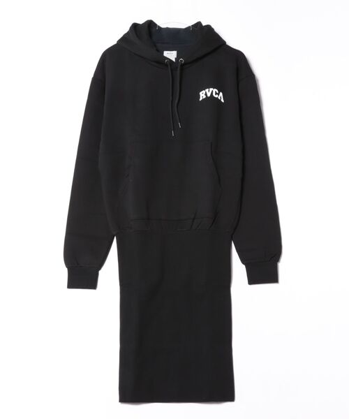 RVCA（ルーカ）の「【RVCA/ルーカ】24AW PASTE UP HOODIE DRES/タイトスカートワンピース（ワンピース・レディース・ブラック/ホワイト・SMALL/MEDIUM）」の16枚目の写真