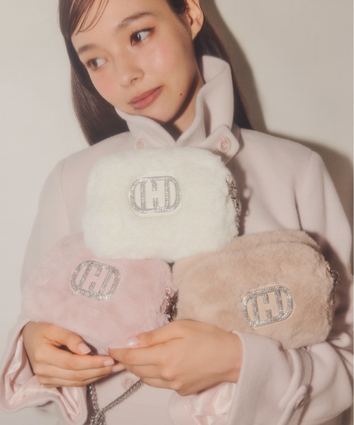 ◇ Wink J フェイクファーポシェット（ショルダーバッグ）｜JILL