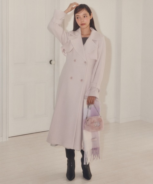 リアルファーマフ　ポシェット仕立て リアルファーマフ ポシェット仕立て リアルファーマフポシェット