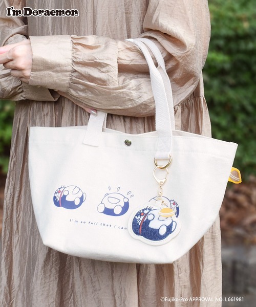 Flowering（フラワーリング）の「I’M DORAEMON/【WEB限定】サガラ刺繍キーホルダー（キーホルダー・レディース・ベージュ・FREE）」の3枚目の写真