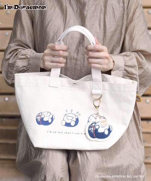 Flowering（フラワーリング）の「I’M DORAEMON/【WEB限定】サガラ刺繍キーホルダー（キーホルダー・レディース・ベージュ・FREE）」の5枚目の写真