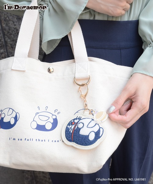 Flowering（フラワーリング）の「I’M DORAEMON/【WEB限定】サガラ刺繍キーホルダー（キーホルダー・レディース・ベージュ・FREE）」の4枚目の写真