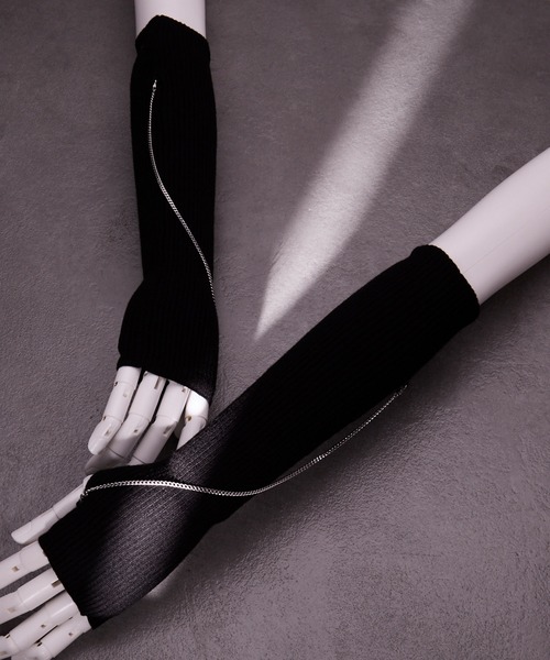 ADRER(アドラー)の「Multi Way Chain Arm Cover / マルチウェイチェーンアームカバー(アームカバー・メンズ・ブラック・FREE)」の15枚目の写真