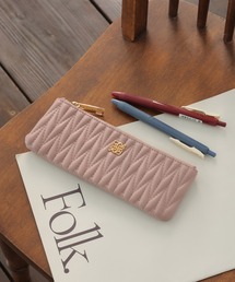 ALTROSE（アルトローズ）の「ペンケース 筆箱 筆記用具 キルト スクエア ロージア（ステーショナリー）」