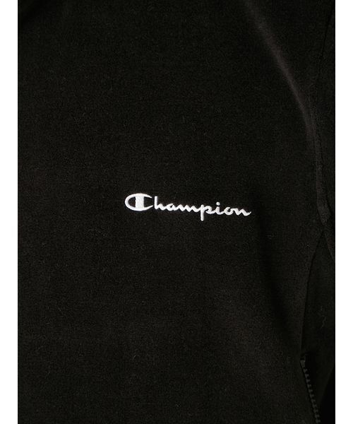 FRAY I.D(フレイアイディー)の「【Champion】ハーフジッププルオーバー(Tシャツ/カットソー・レディース・グリーン/ブラック・F)」の8枚目の写真