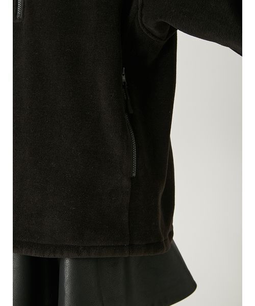 FRAY I.D(フレイアイディー)の「【Champion】ハーフジッププルオーバー(Tシャツ/カットソー・レディース・グリーン/ブラック・F)」の10枚目の写真