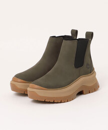 Timberland ティンバーランド ROXIE LANE MID CHELSEA BOOT レディースサイドゴアブーツ 厚底(ロキシーレーンミッドチェルシーブーツ) 0A28XM ダークブラウン