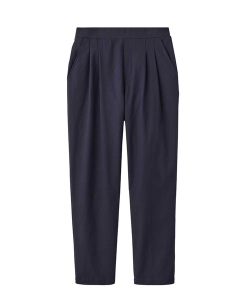 Tuche(トゥシェ)の「Tuche/トゥシェ テーパードパンツ レーヨン混素材 ストレッチ アンクル丈(その他パンツ・レディース・ブラック/オリーブ/ネイビー/ベージュ・MEDIUM/LARGE/X-LARGE)」の4枚目の写真