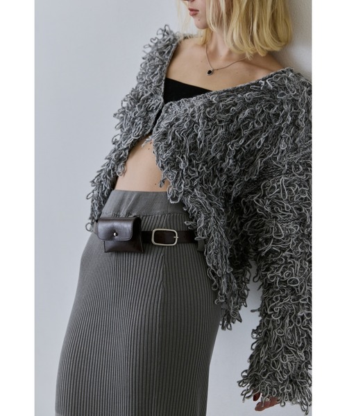 un/neu(アンノイ)の「ウエストベルトポーチ(ボディバッグ/ウエストポーチ・レディース・ホワイト/ダークブラウン/ブラック・FREE)」の8枚目の写真