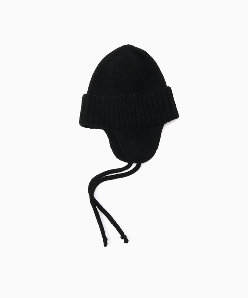 RACAL(ラカル)の「RACAL / ラカル Ear Knit Watch(ニットキャップ/ビーニー・メンズ・ベージュ/オレンジ/ブラック・FREE)」の2枚目の写真