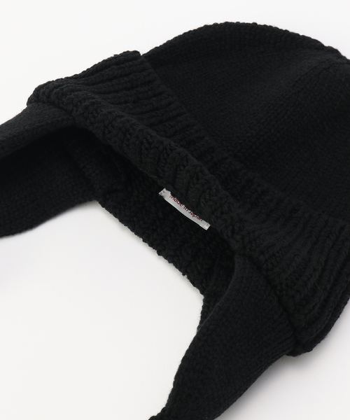 RACAL(ラカル)の「RACAL / ラカル Ear Knit Watch(ニットキャップ/ビーニー・メンズ・ベージュ/オレンジ/ブラック・FREE)」の5枚目の写真