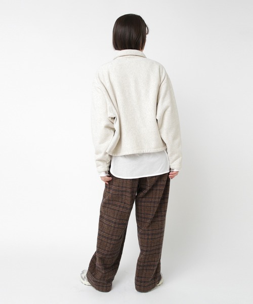 RNA-N(アールエヌエーエヌ)の「R4409 ツイーディーチェックパンツ(その他パンツ・レディース・キャメル/ブラウン/ブラック・FREE)」の17枚目の写真