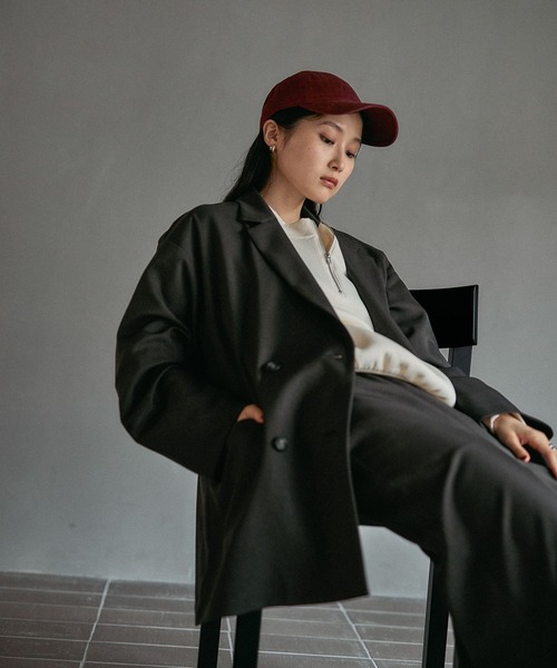 LEPSIM（レプシィム）の「Wブレストミドルジャケット 579075