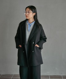 LEPSIM(レプシィム)のWブレストミドルジャケット 579075(テーラードジャケット)