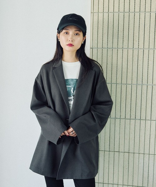 セール】Wブレストミドルジャケット 579075（テーラードジャケット