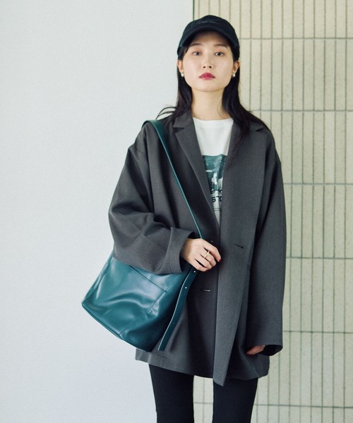 LEPSIM（レプシィム）の「Wブレストミドルジャケット 579075