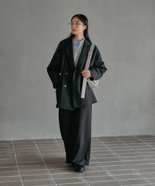 セール】Wブレストミドルジャケット 579075（テーラード