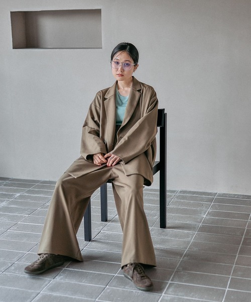 セール】Wブレストミドルジャケット 579075（テーラード